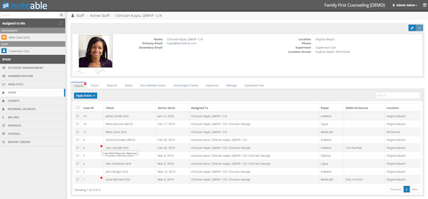 Noteable Staff Client Redot