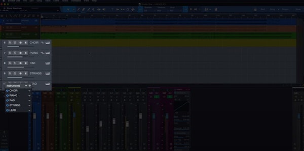 Studio One virtual instruments