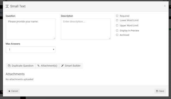 Submit.com question customization