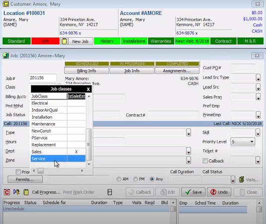 Successware job creation