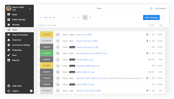 Tasks