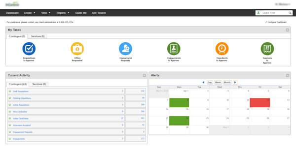 VectorVMS tasks screenshot.