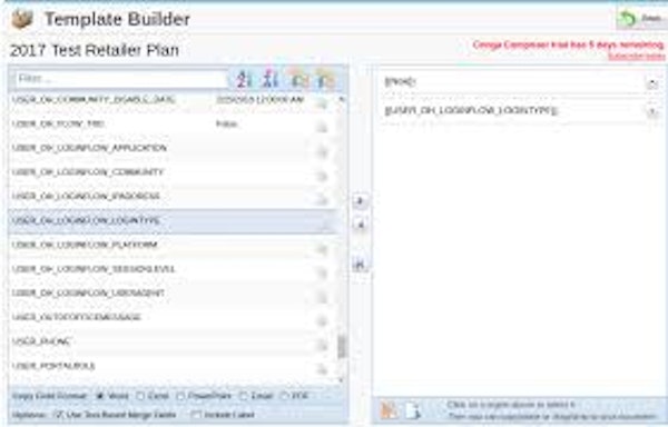 Template builder