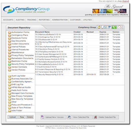 Document repository