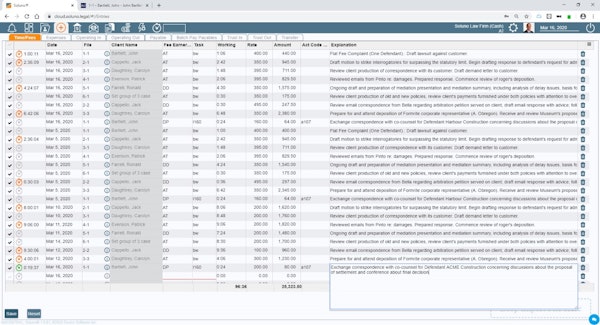 Soluno - Time Sheet