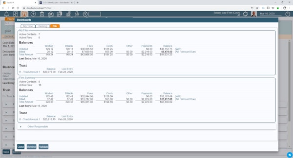 Soluno - File Dashboard