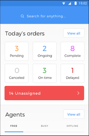 Tookan daily overview