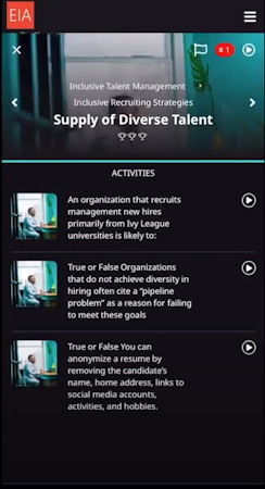 Thrive user activities