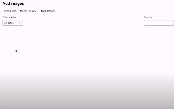 Visual Composer add images