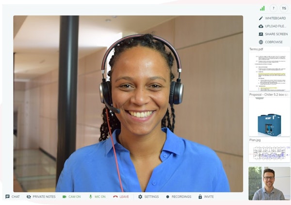Vectera video conferencing