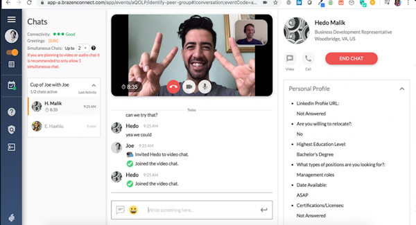 Brazen video conferencing