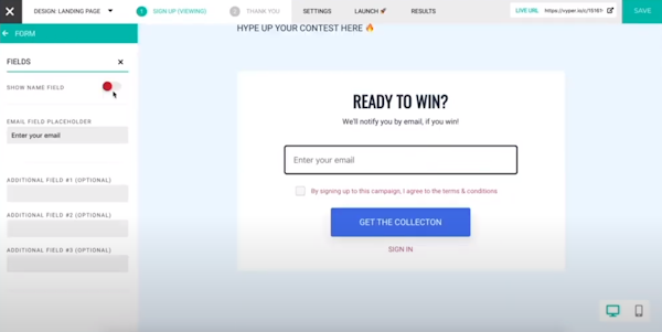 VYPER custom forms