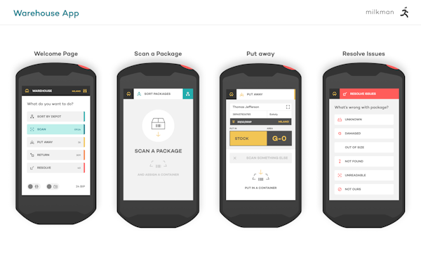 Warehouse app
