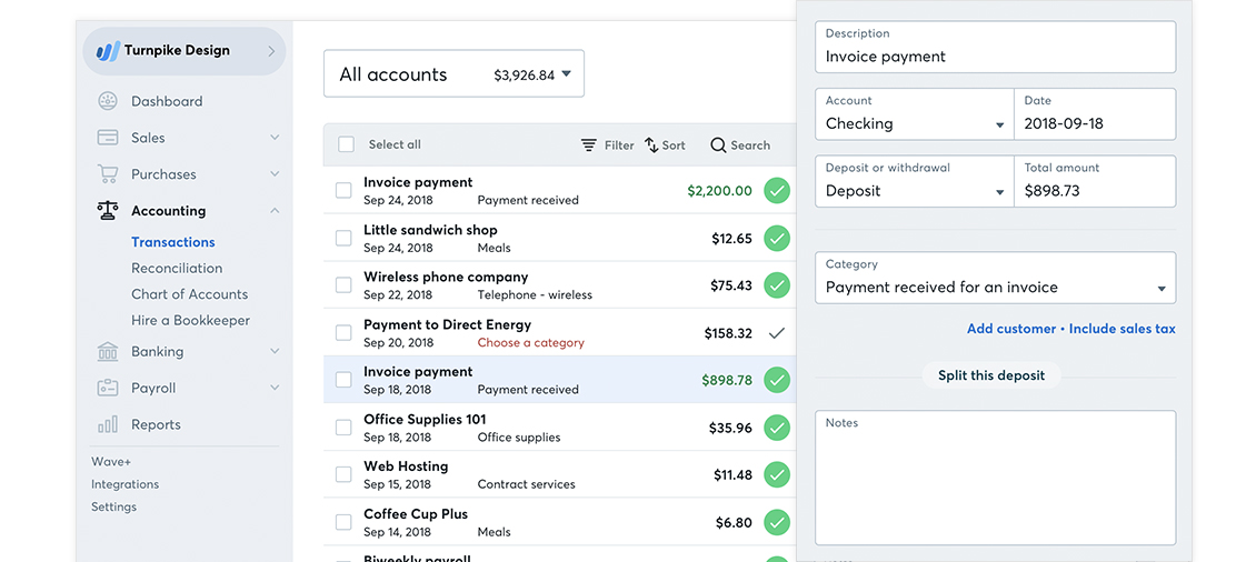 Wave Reviews Pricing  Software Features 2020