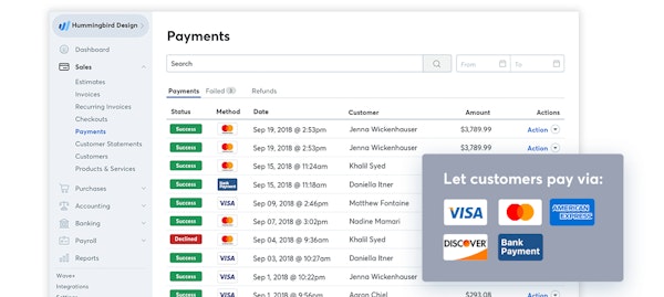 Wave payments