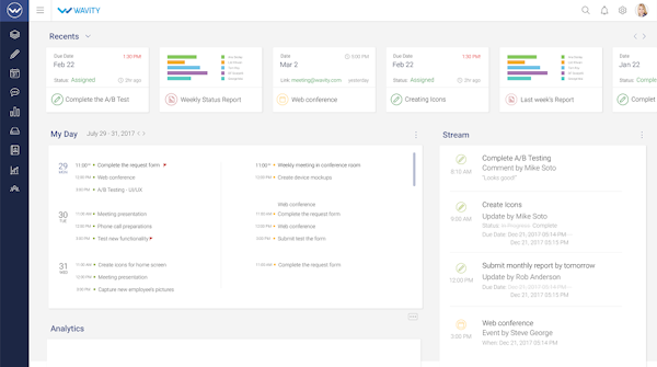 Wavity Dashboard