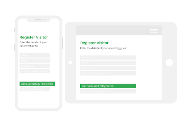 TDS Visitor web interface