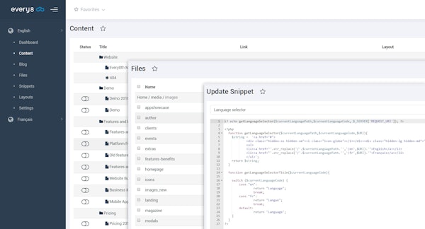 Every8.Cloud content management