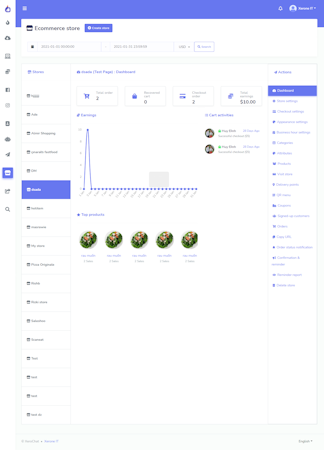 XeroChat store analytics