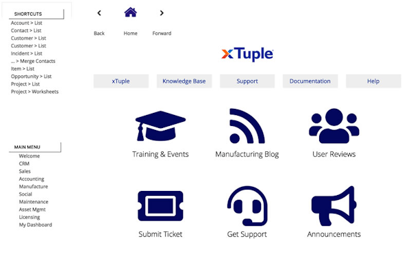 xTuple Application Overview
