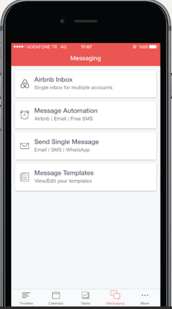 Your Porter App customer messages screenshot