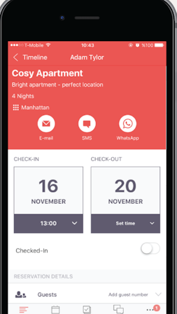 Your Porter App reservation details screenshot