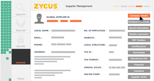 Supplier management